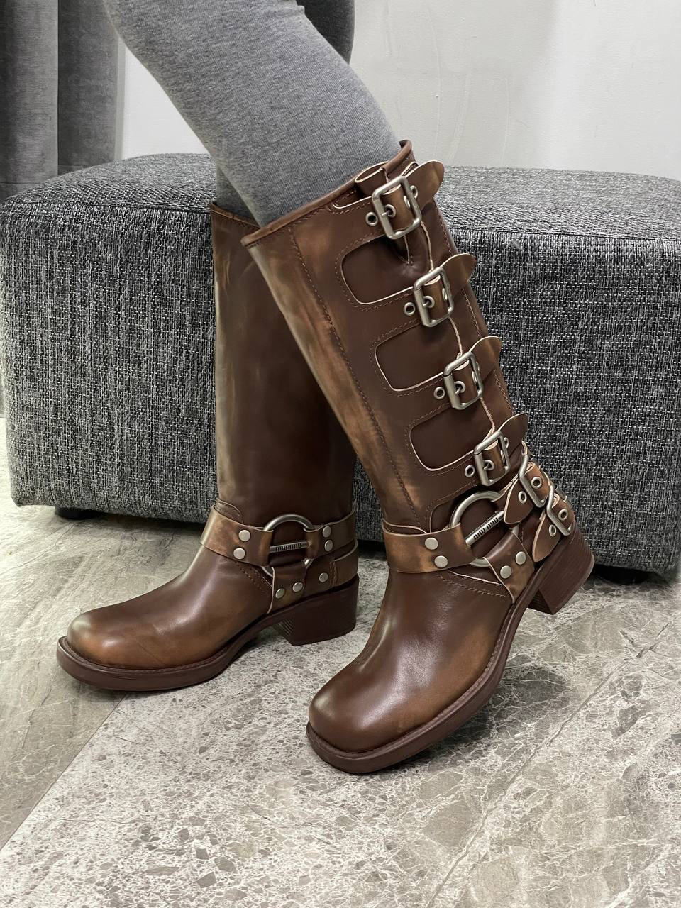САПОГИ MIU MIU детальное фото
