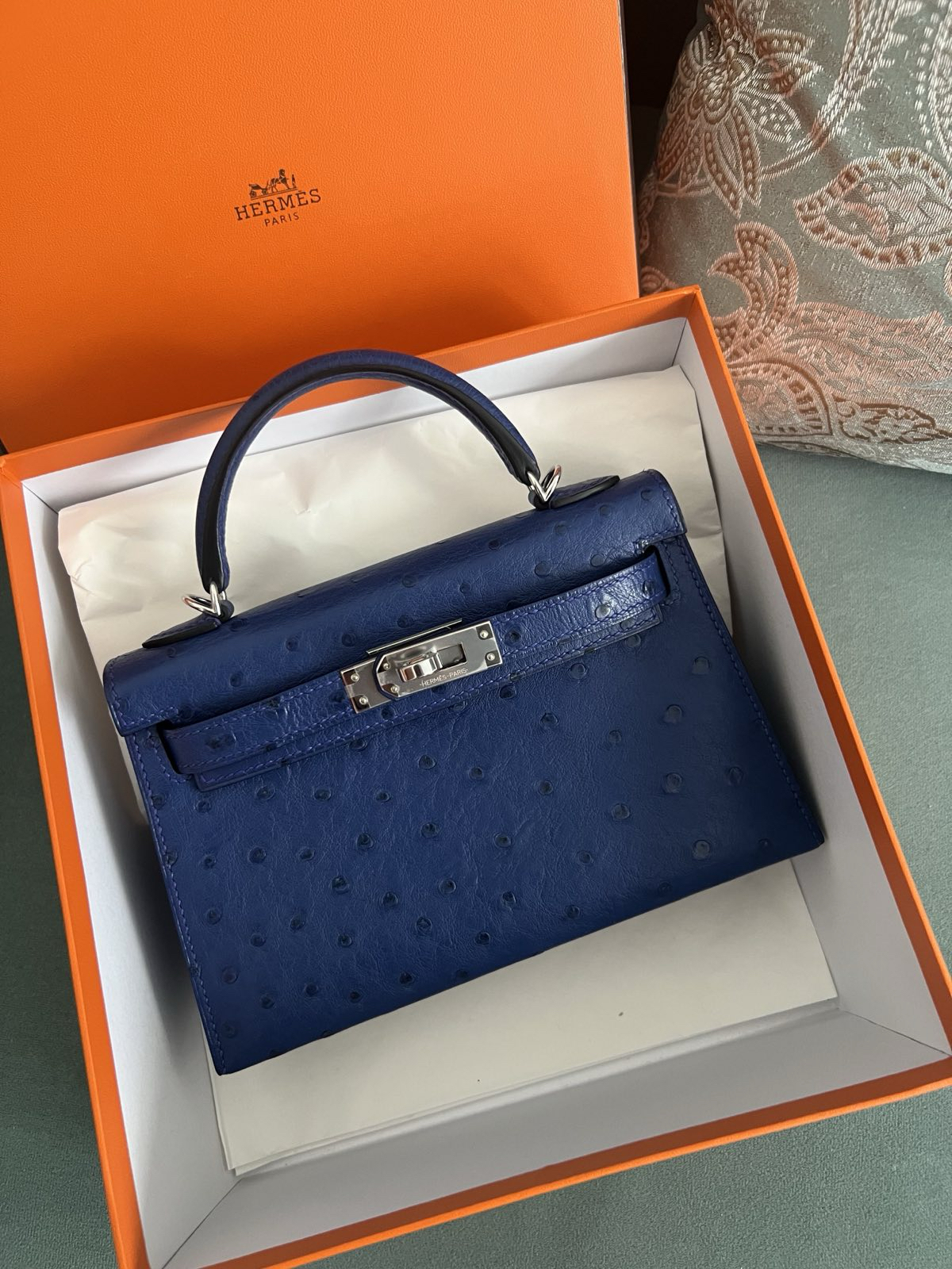 СУМКА HERMES KELLY 20 MINI детальное фото