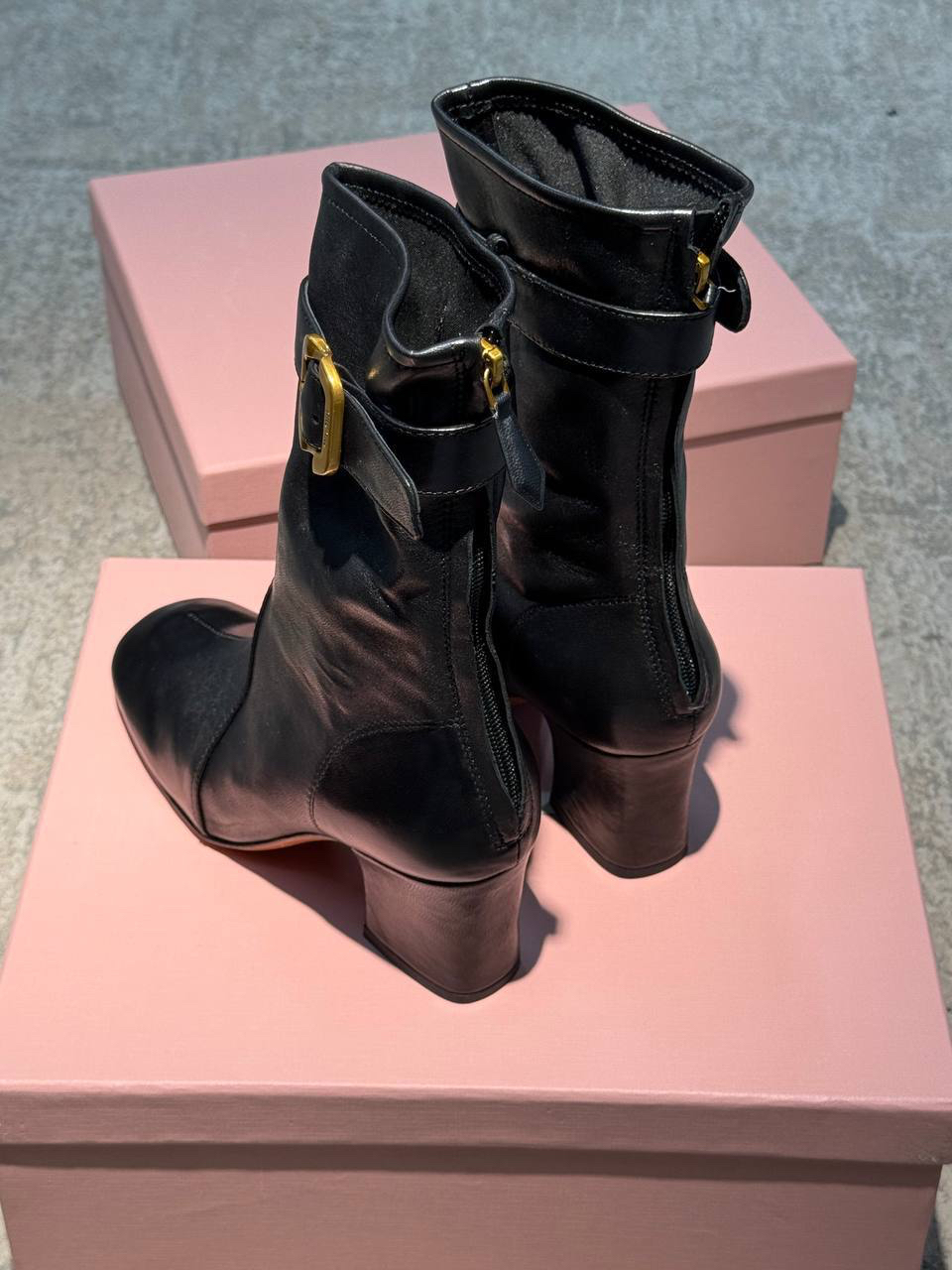 САПОГИ MIU MIU детальное фото
