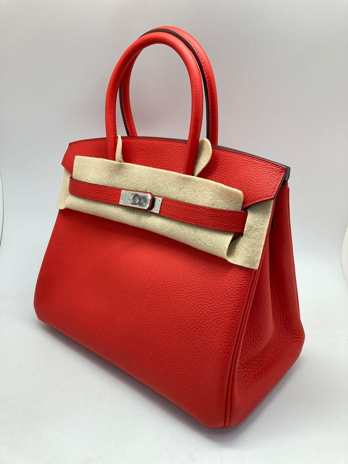 СУМКА HERMES BIRKIN 30 ручная работа детальное фото