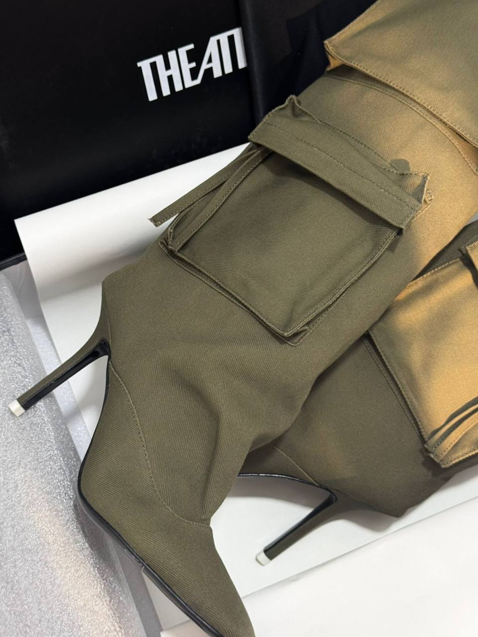 САПОГИ THE ATTICO детальное фото