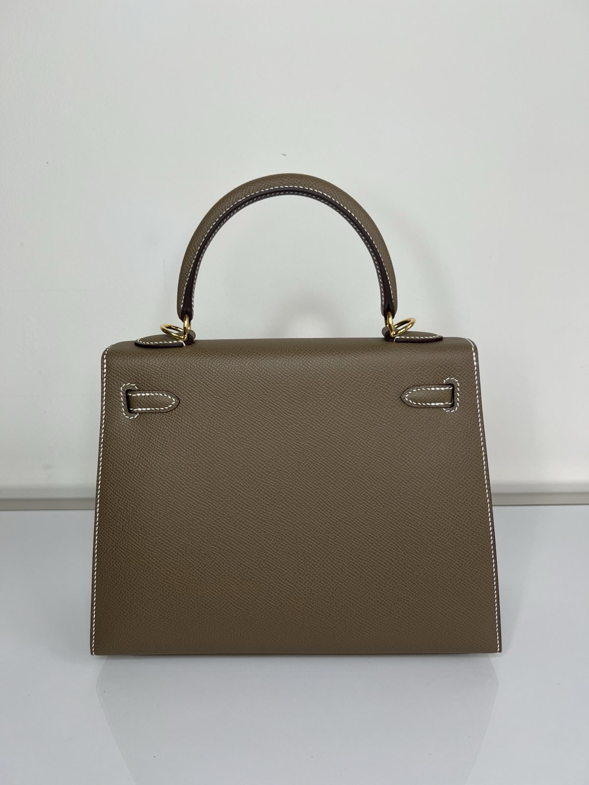 СУМКА HERMES KELLY 25 ручная работа детальное фото