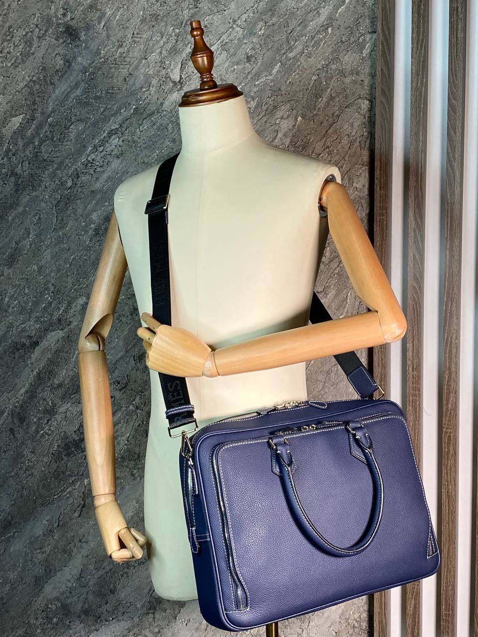 МУЖСКОЙ ПОРТФЕЛЬ HERMES детальное фото
