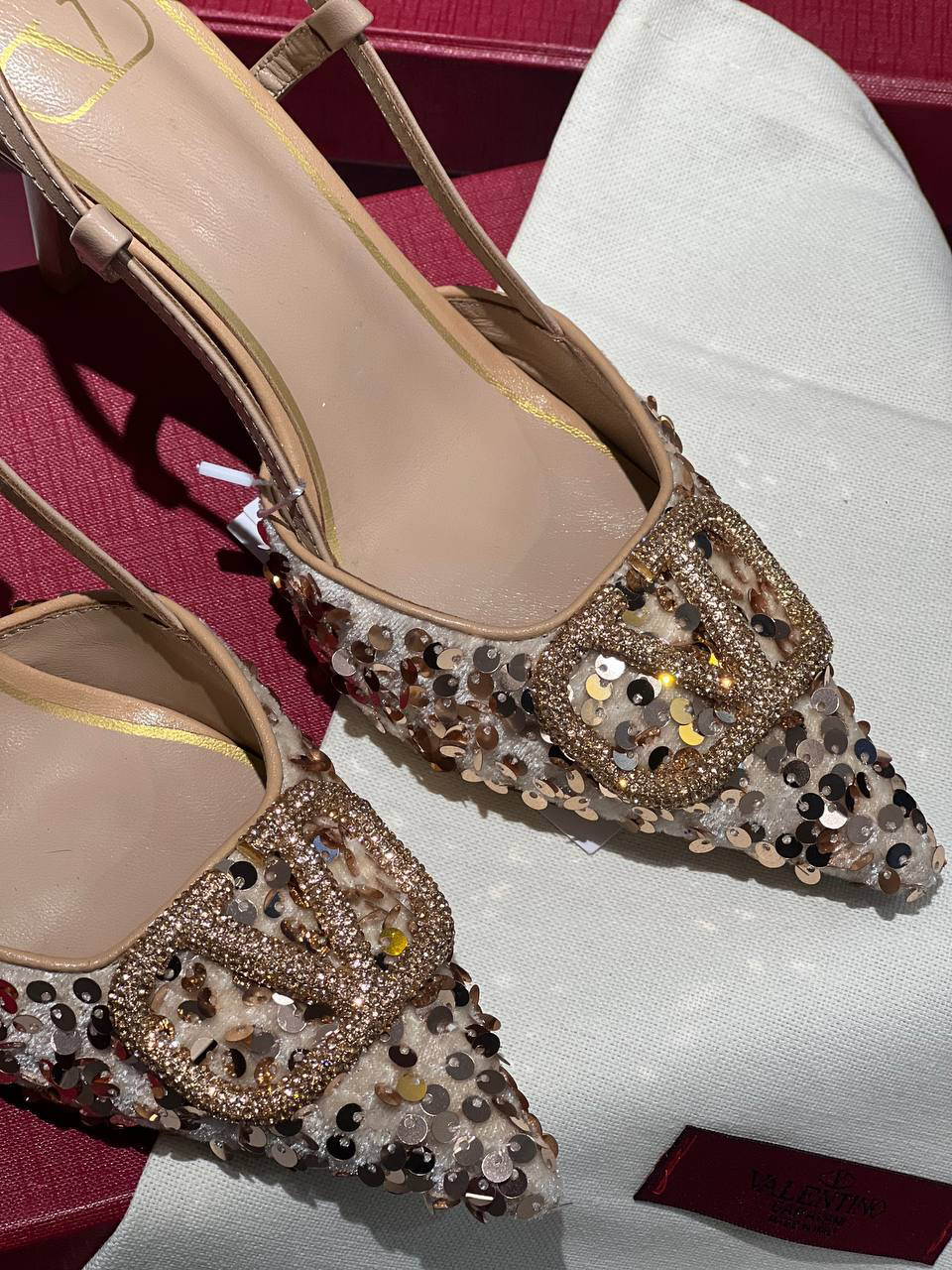 ТУФЛИ VALENTINO детальное фото