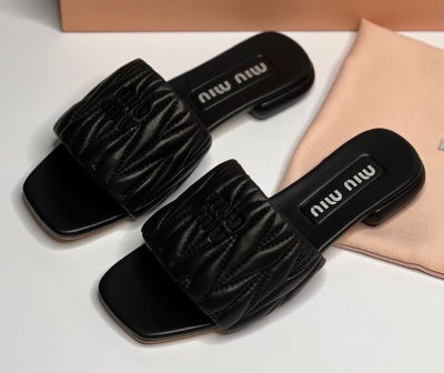 ШЛЕПКИ MIU MIU фото