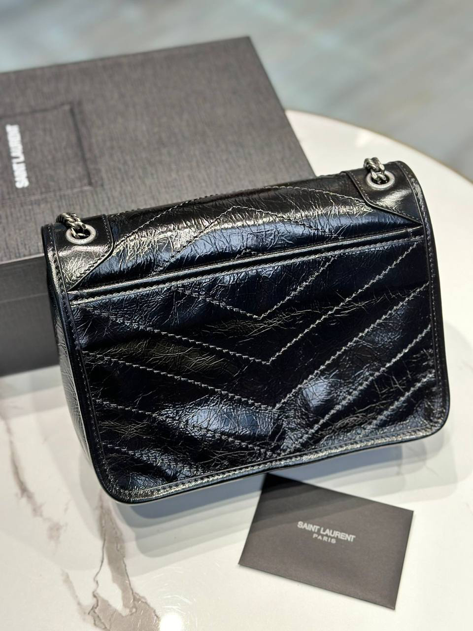 СУМКА SAINT LAURENT NIKI SMALL детальное фото