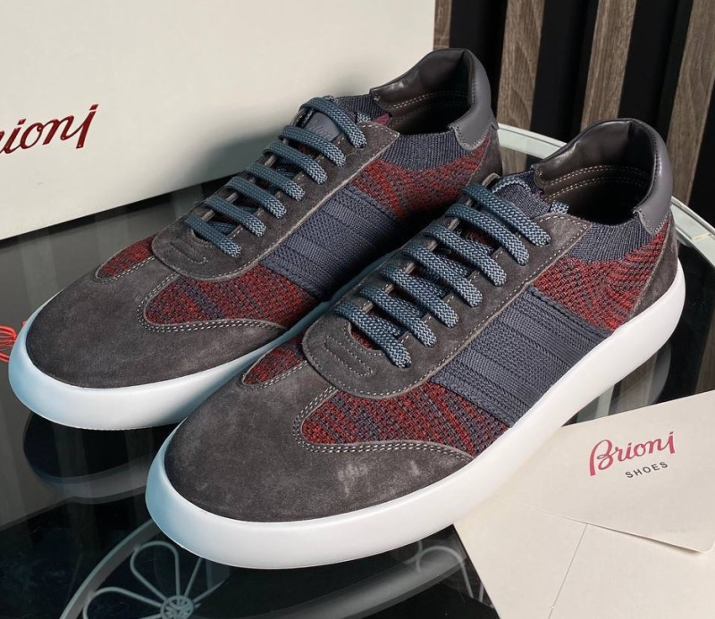 МУЖСКИЕ КРОССОВКИ BRIONI фото