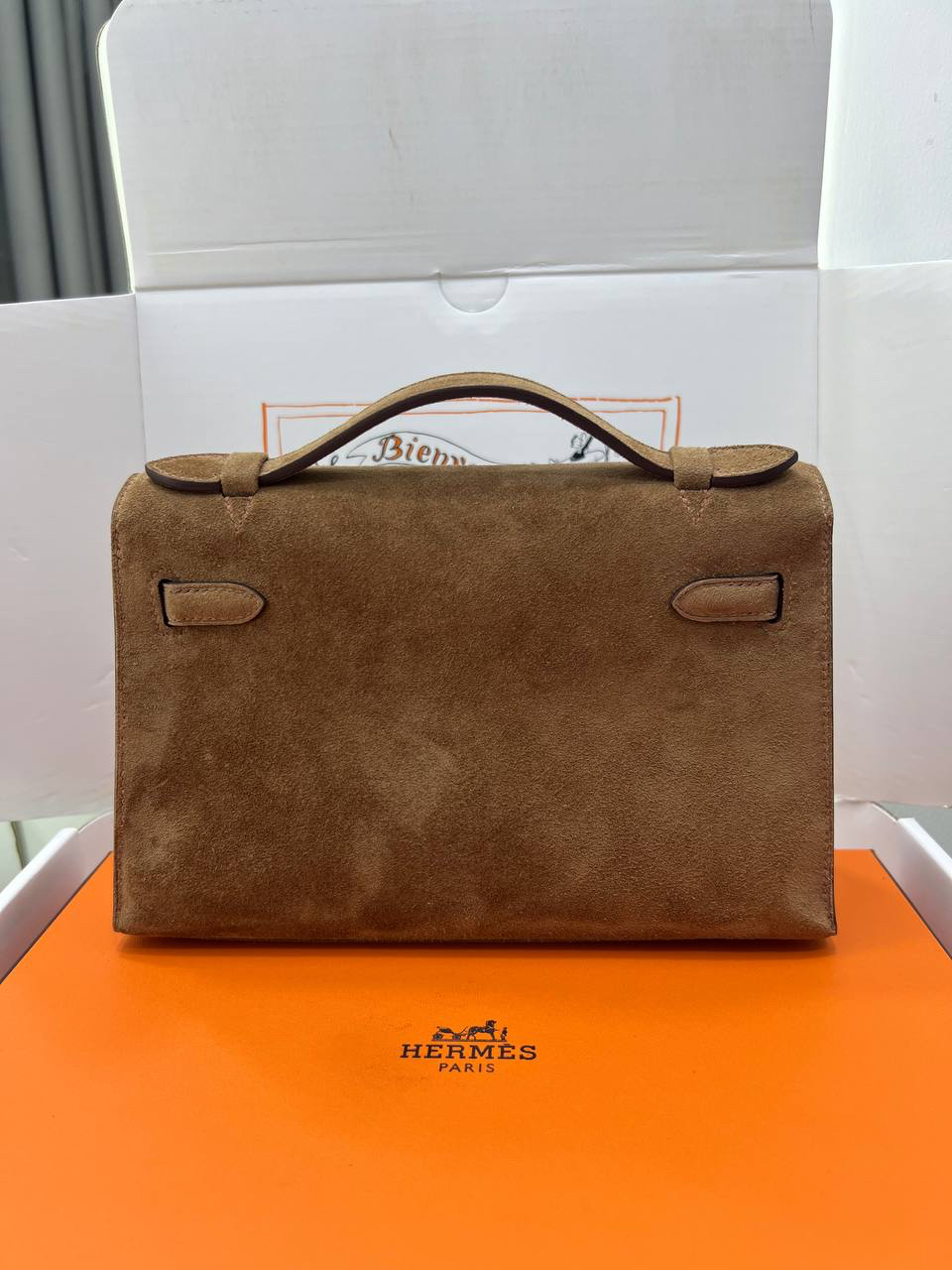 СУМКА HERMES KELLY POCHETTE детальное фото