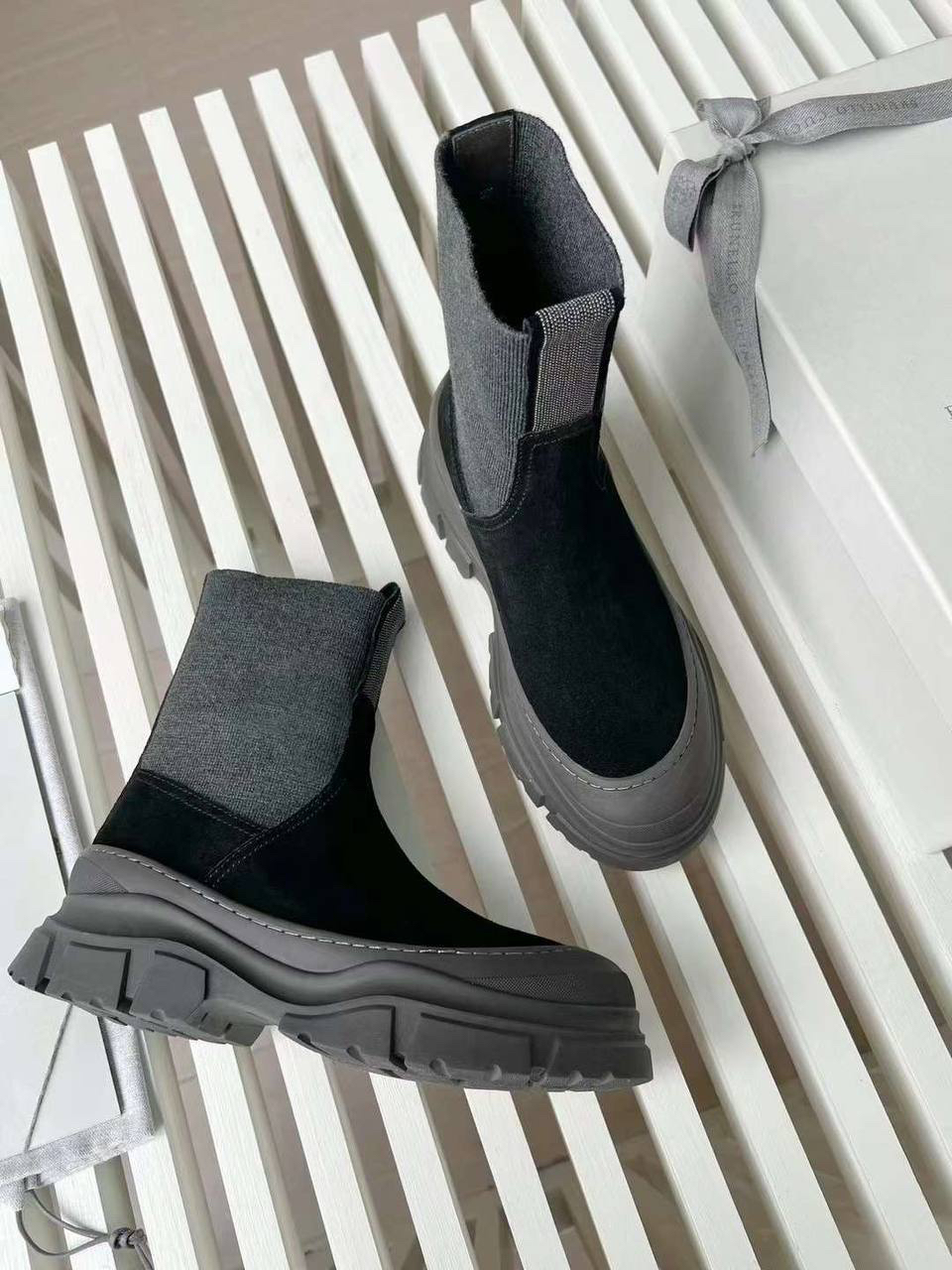 БОТИНКИ BRUNELLO CUCINELLI детальное фото