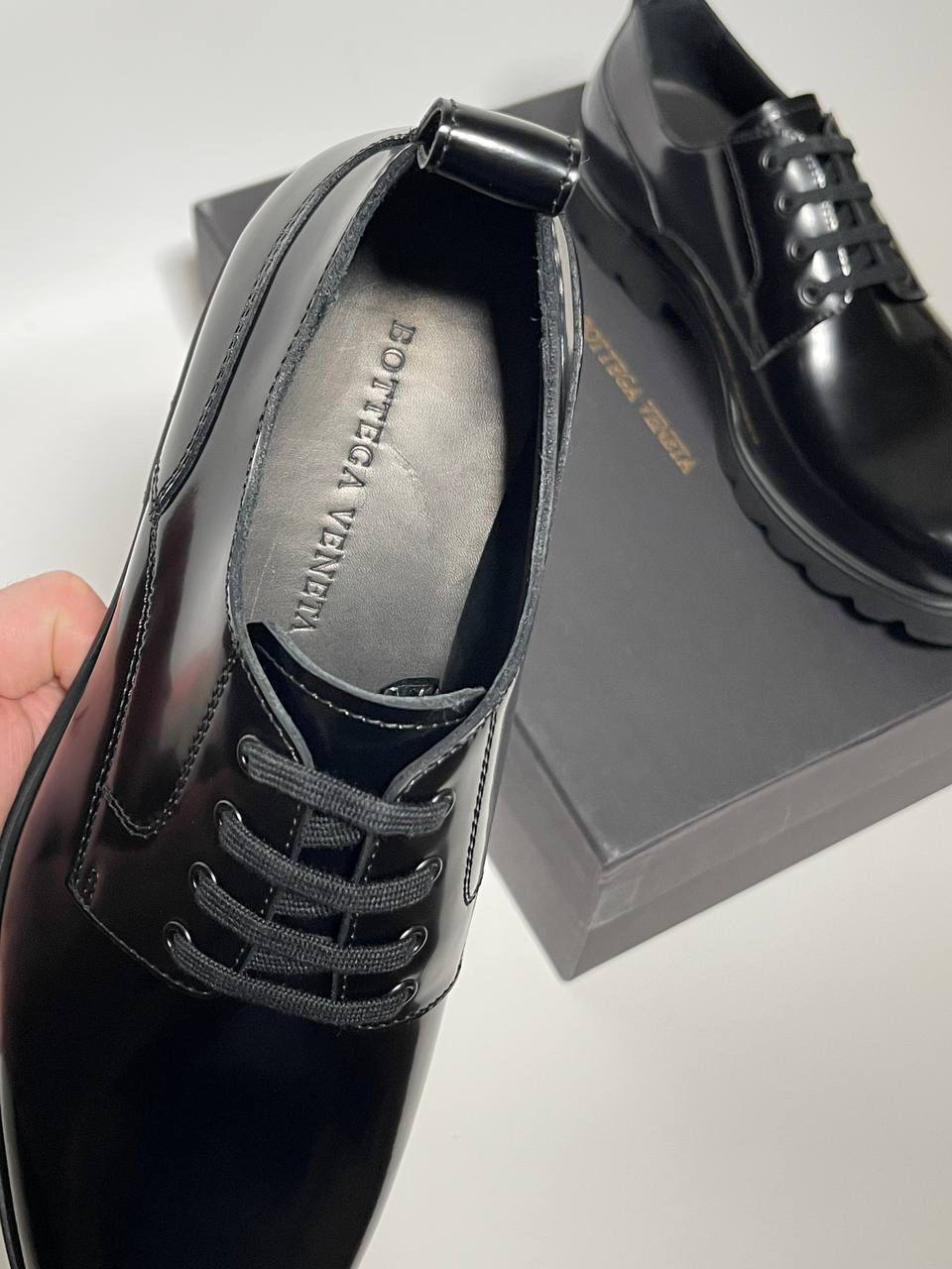 МУЖСКИЕ ТУФЛИ BOTTEGA VENETA детальное фото