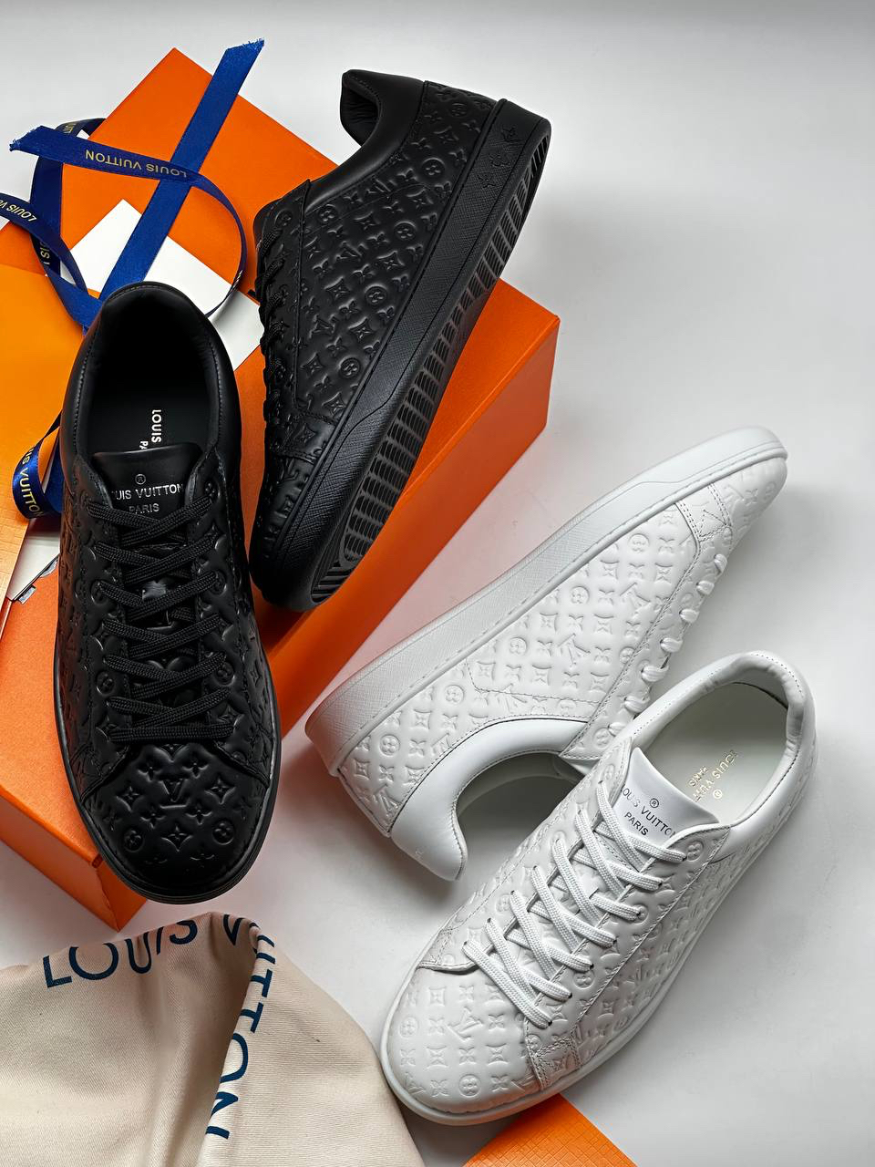 МУЖСКИЕ КЕДЫ LOUIS VUITTON детальное фото