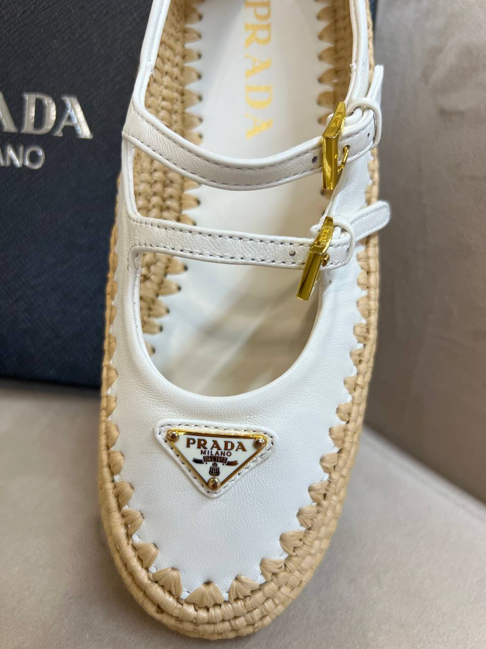 БАЛЕТКИ PRADA детальное фото