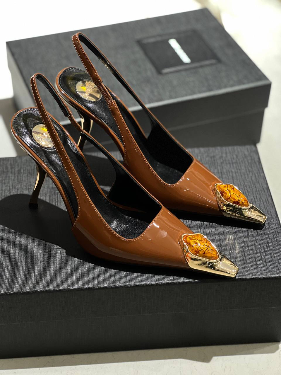 ТУФЛИ SAINT LAURENT детальное фото