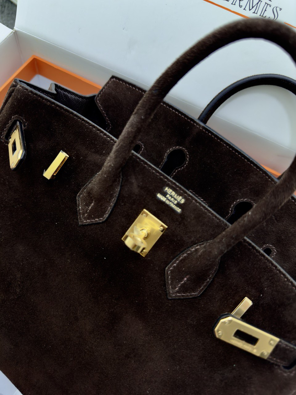 СУМКА HERMES BIRKIN 25 детальное фото