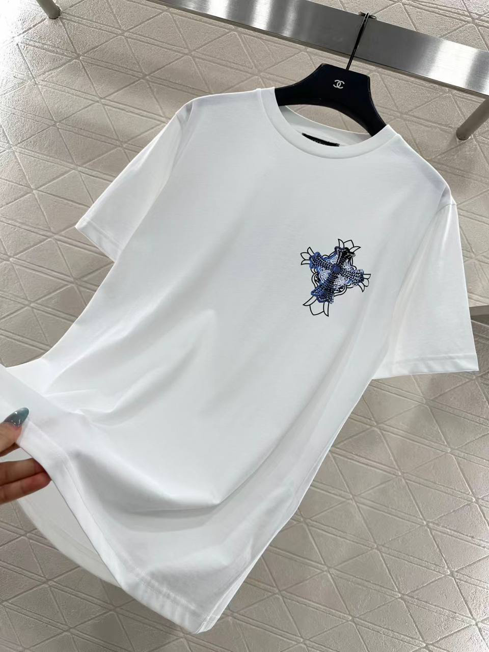 ФУТБОЛКА CHROME HEARTS детальное фото