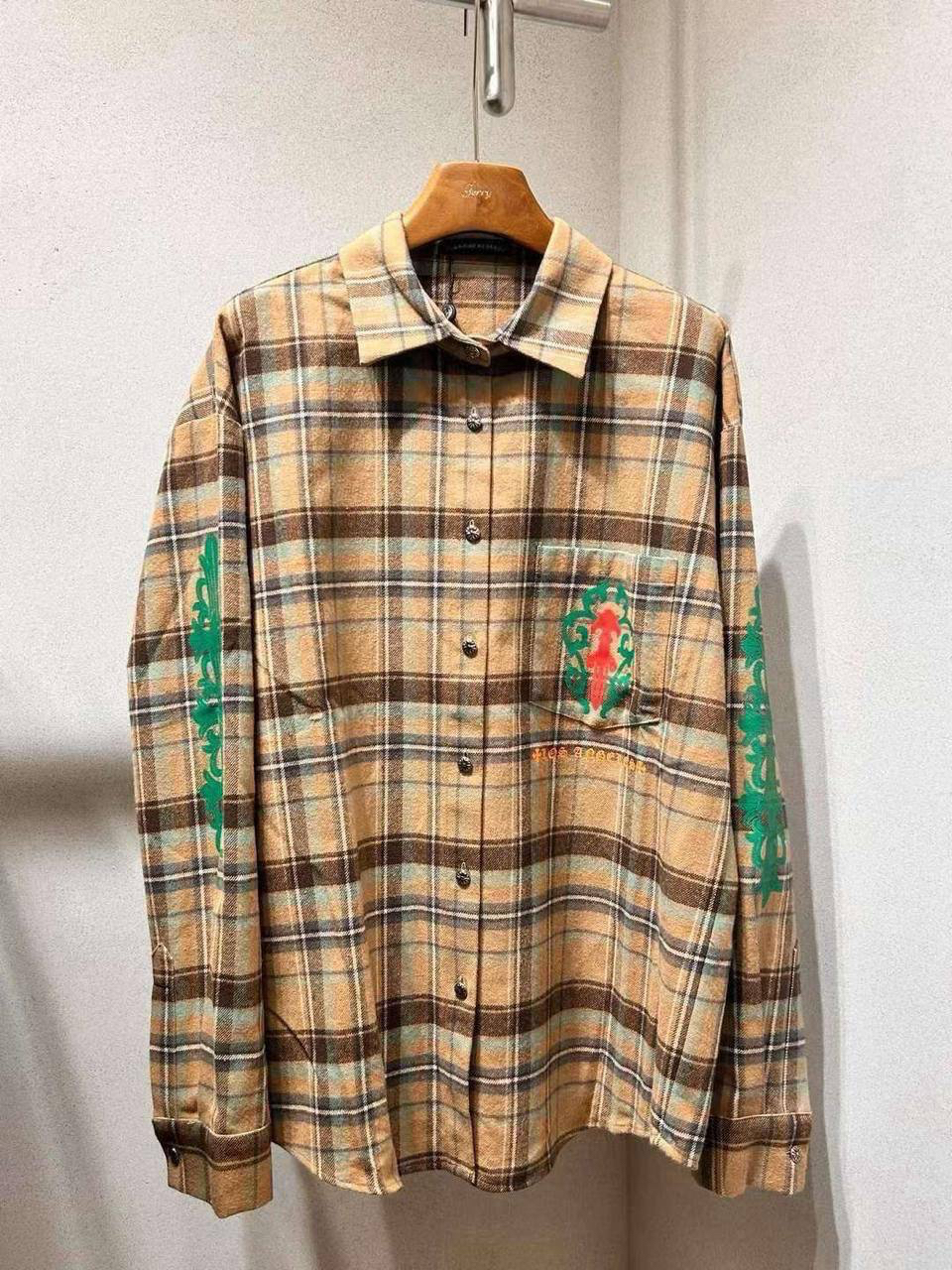 РУБАШКА CHROME HEARTS детальное фото