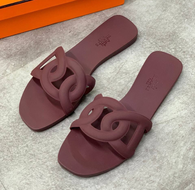 ШЛЕПКИ HERMES фото