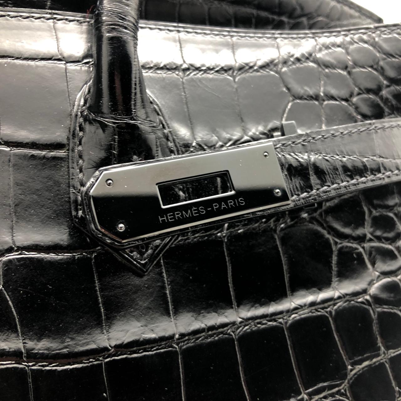 СУМКА HERMES BIRKIN 35 ручная работа детальное фото