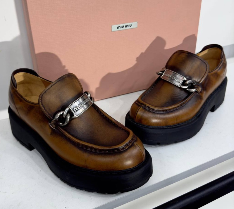 ЛОФЕРЫ MIU MIU фото