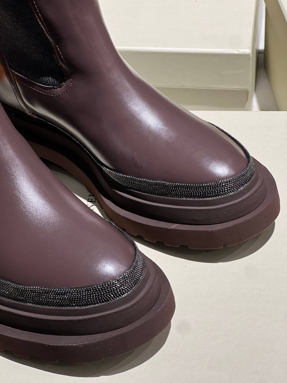 БОТИНКИ BRUNELLO CUCINELLI детальное фото