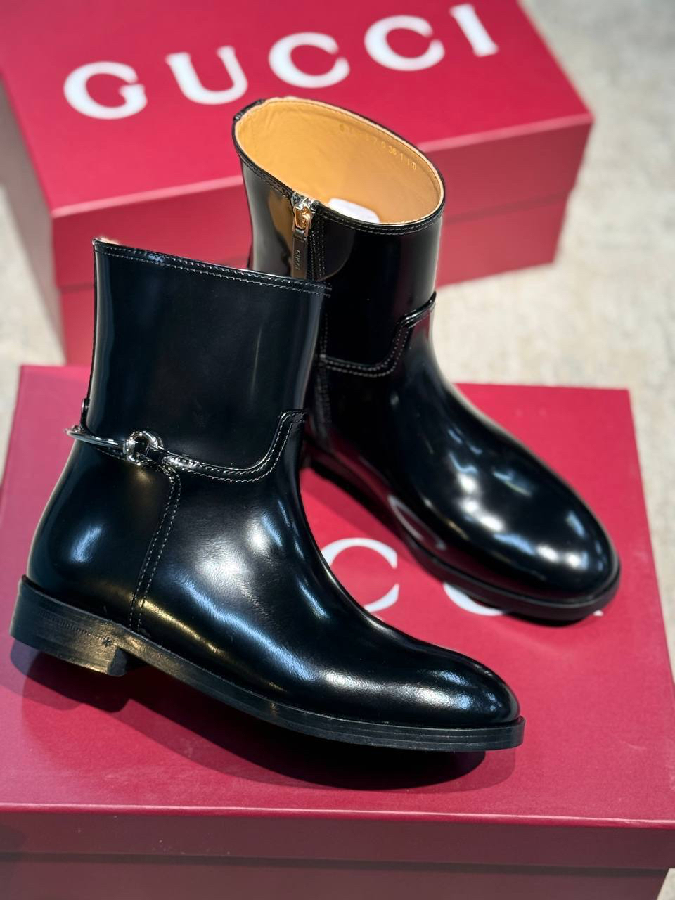 БОТИНКИ GUCCI детальное фото