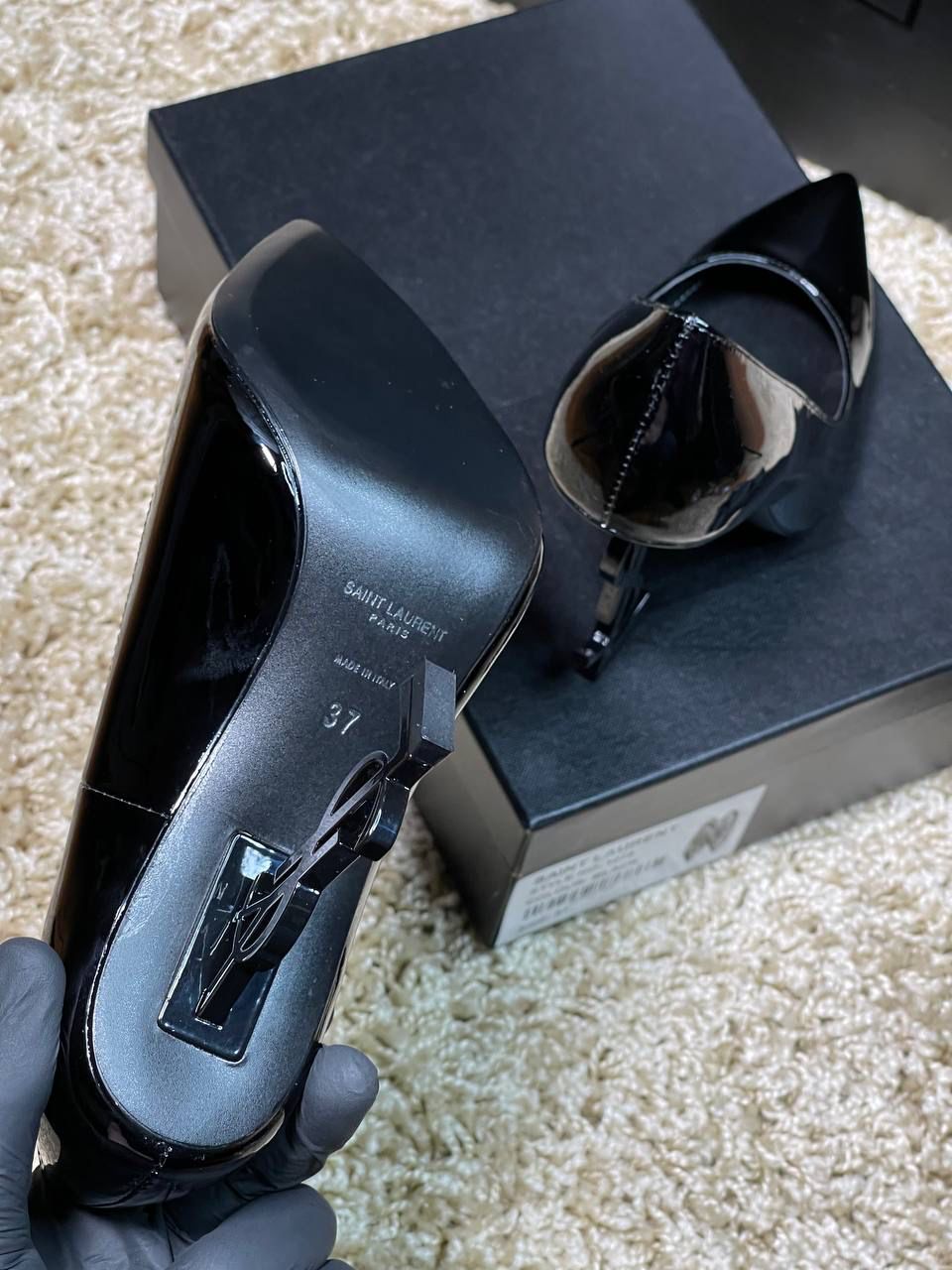 ТУФЛИ SAINT LAURENT детальное фото