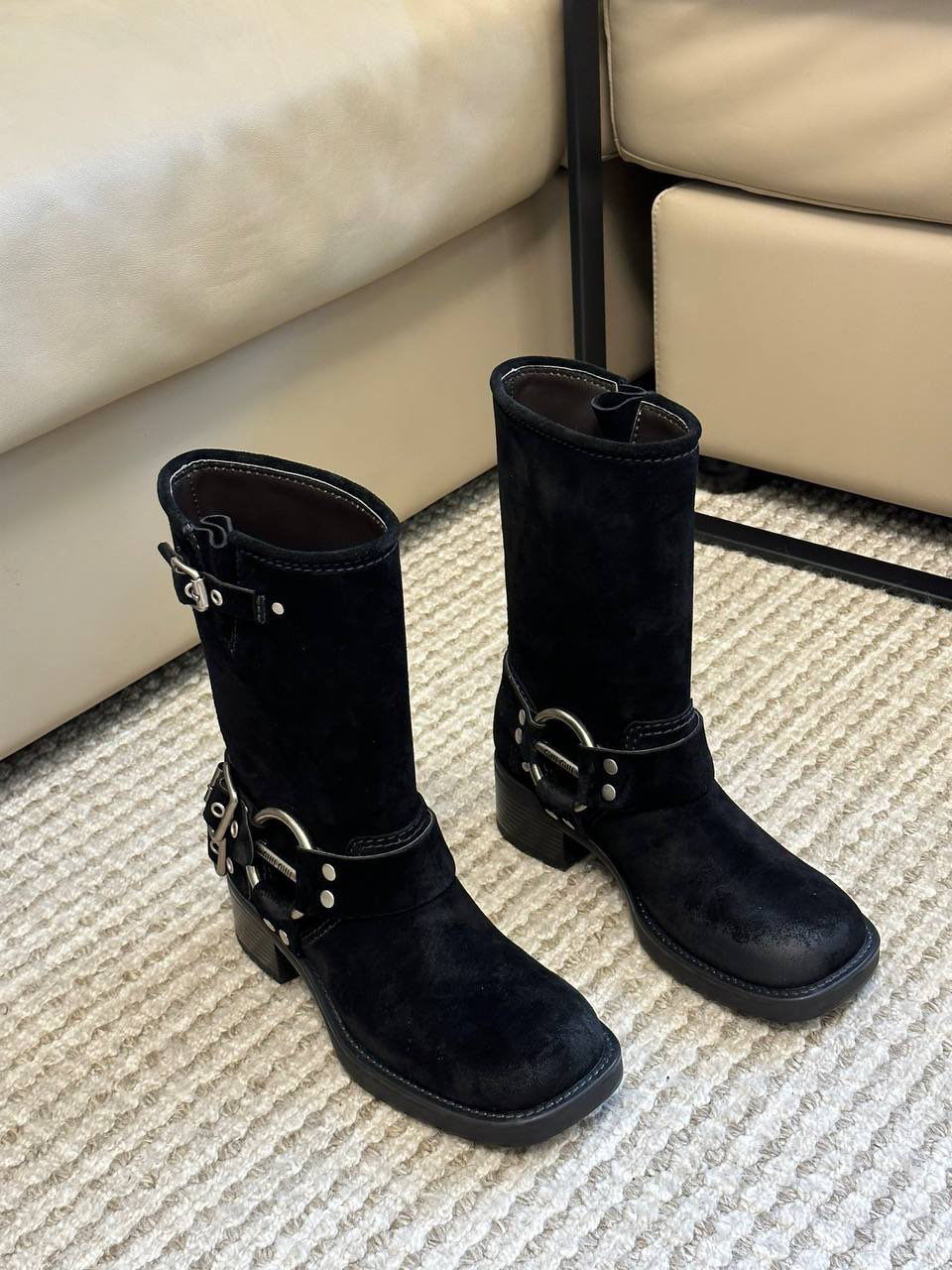 САПОГИ MIU MIU детальное фото