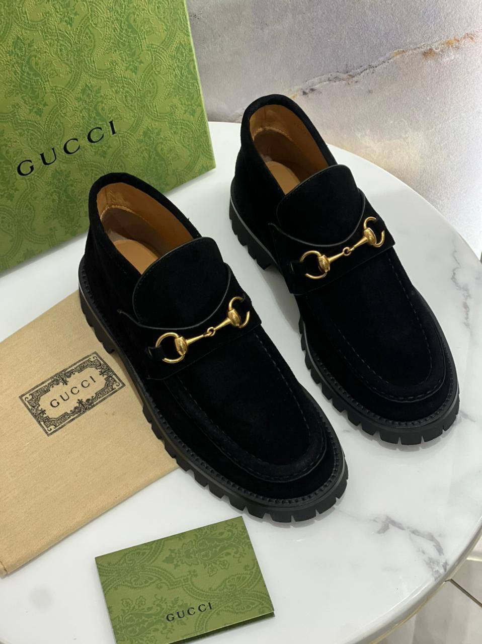 БОТИНКИ GUCCI детальное фото