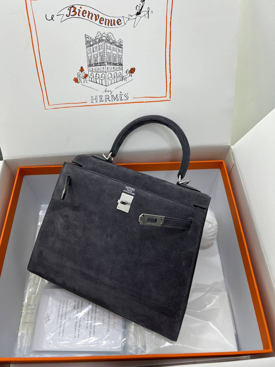СУМКА HERMES KELLY 25 детальное фото