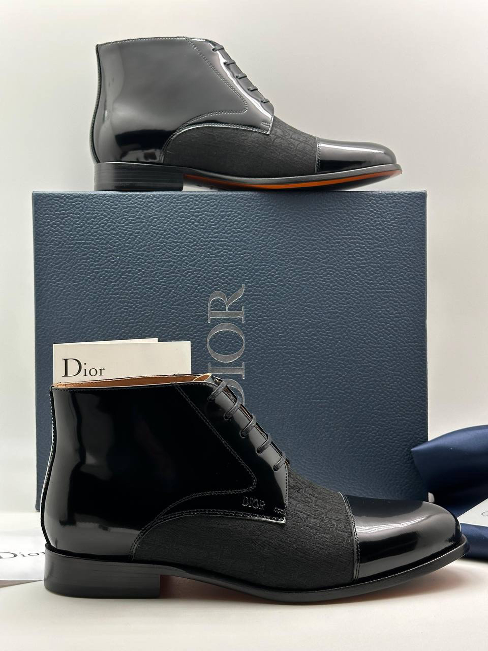 МУЖСКИЕ БОТИНКИ CHRISTIAN DIOR детальное фото