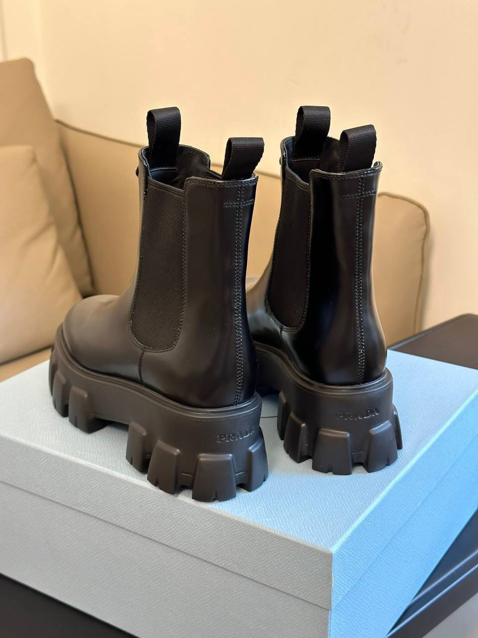 БОТИНКИ PRADA детальное фото