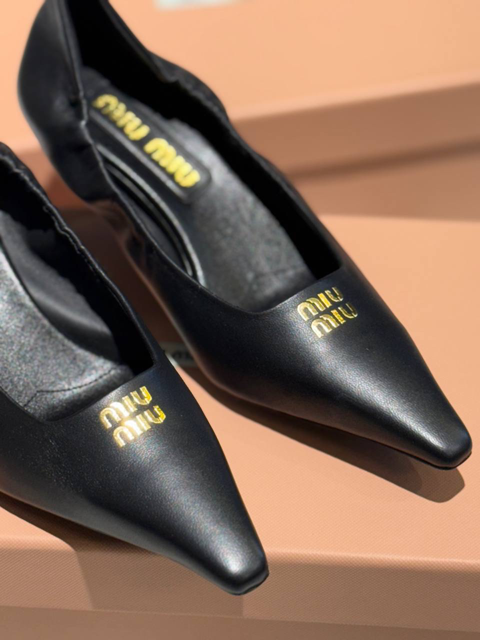 ТУФЛИ MIU MIU детальное фото