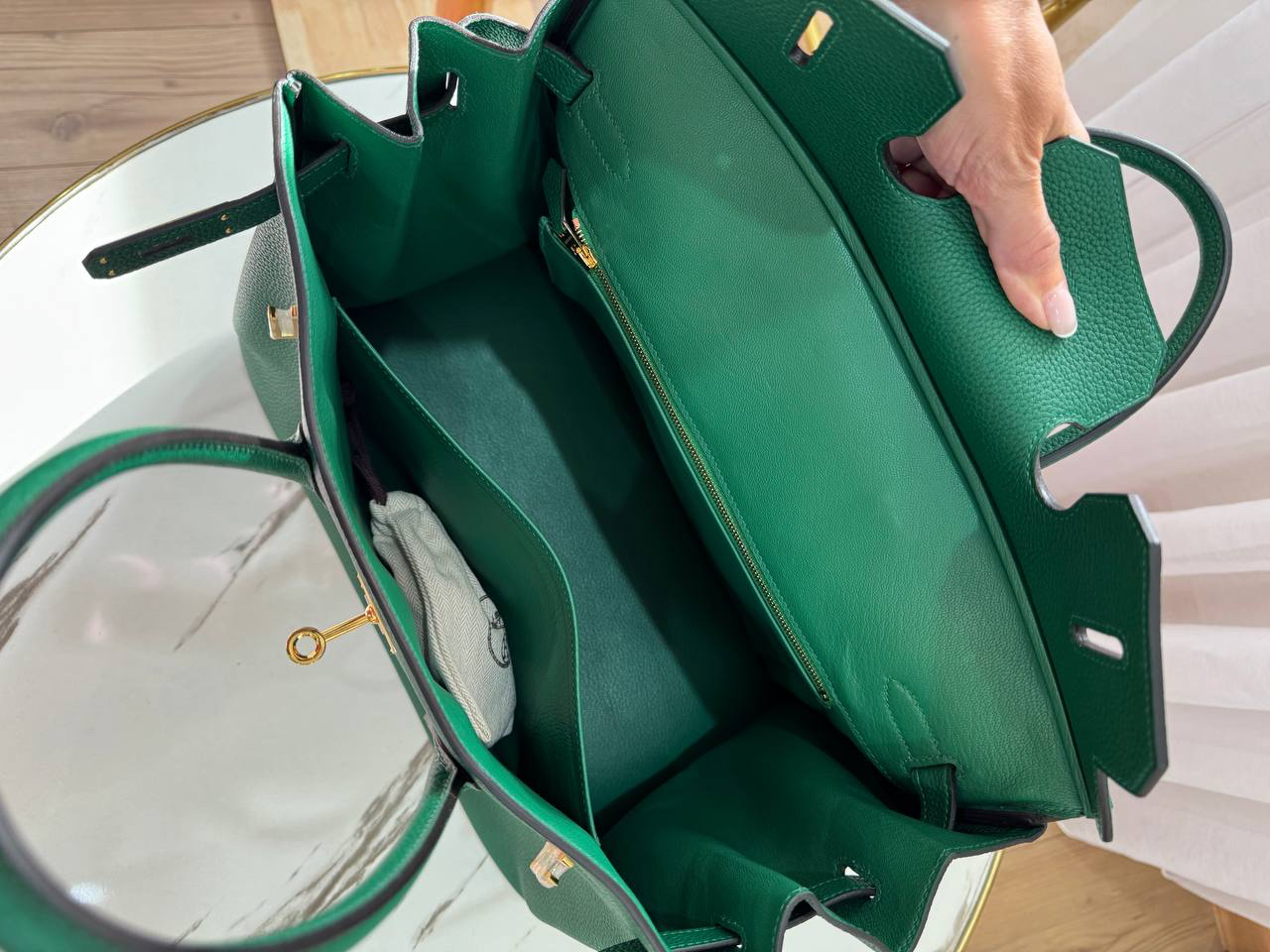 СУМКА HERMES BIRKIN 35 детальное фото