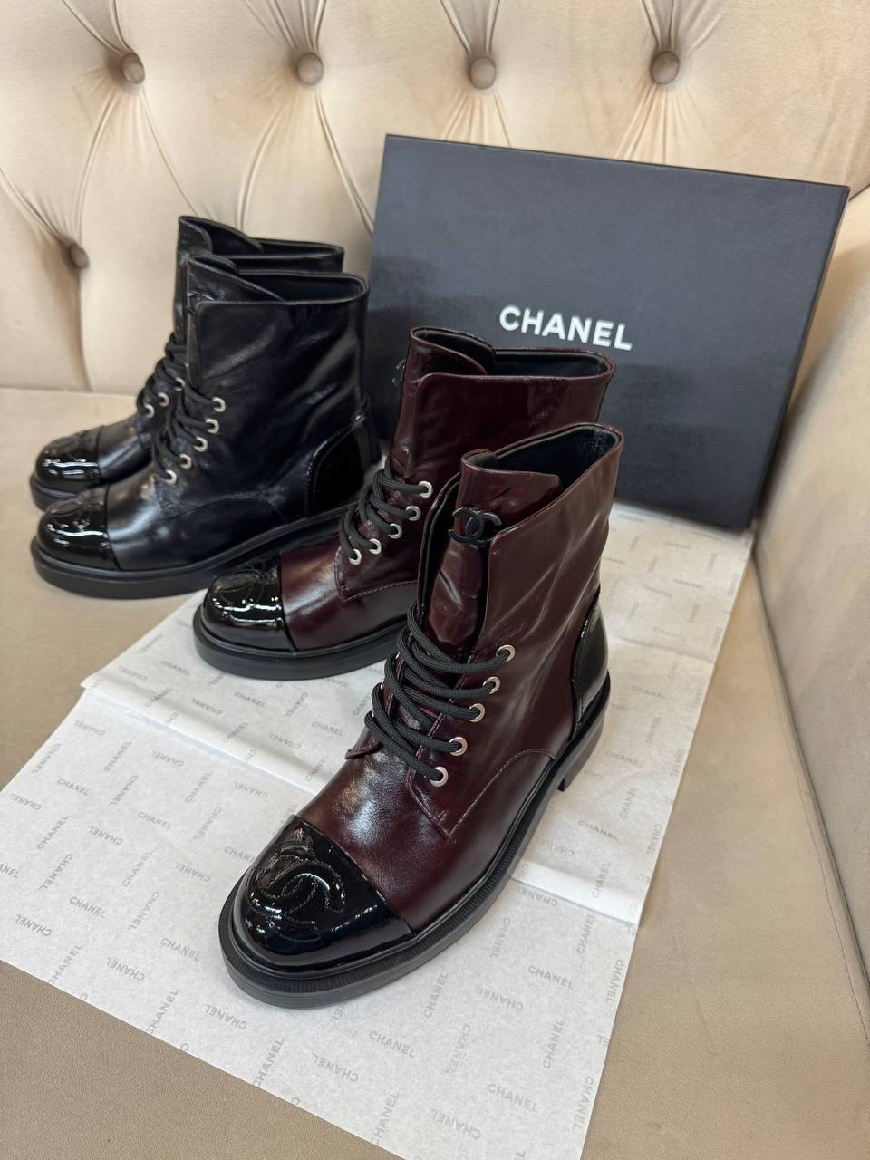 БОТИНКИ CHANEL детальное фото