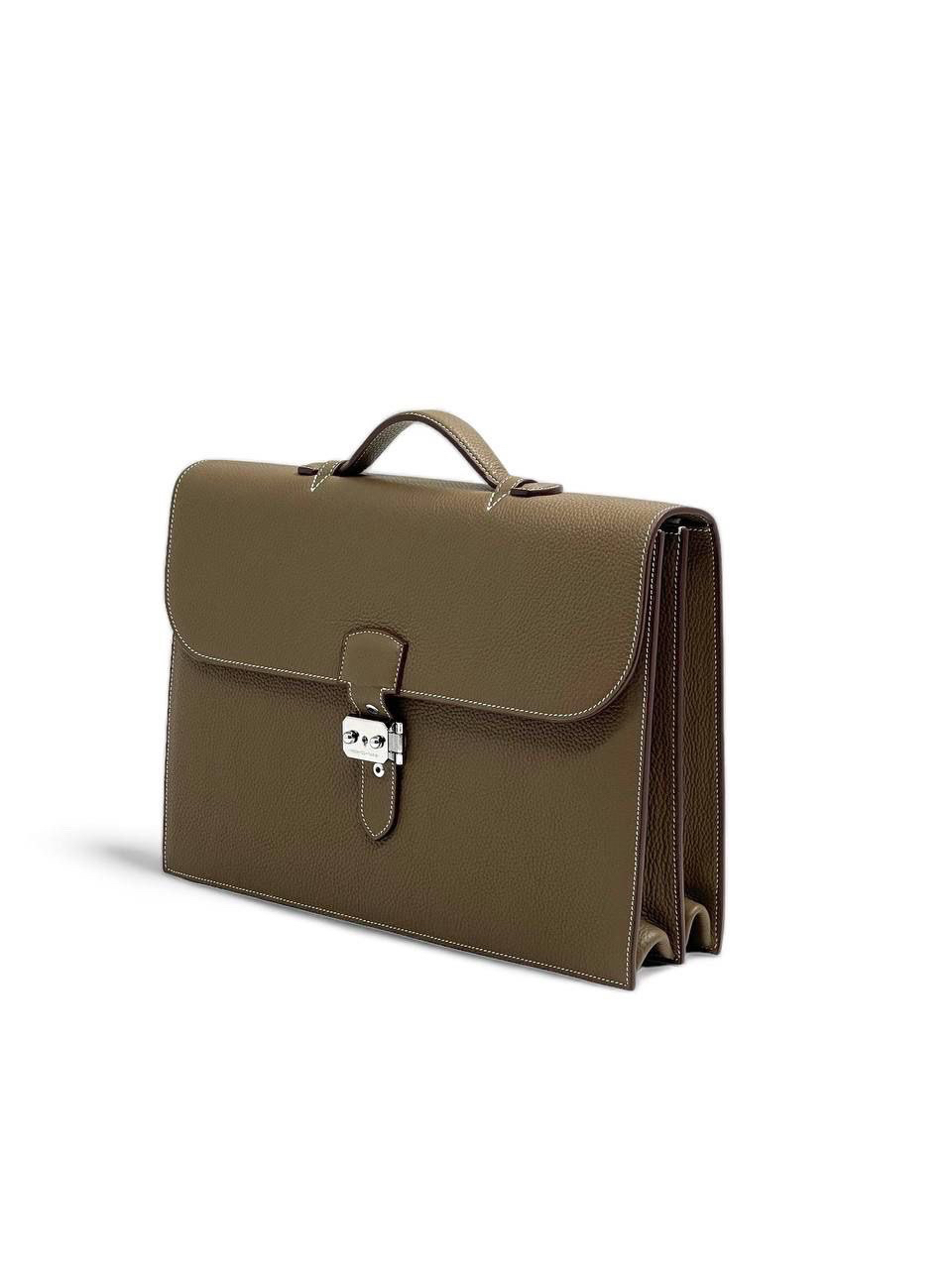 МУЖСКОЙ ПОРТФЕЛЬ HERMES детальное фото