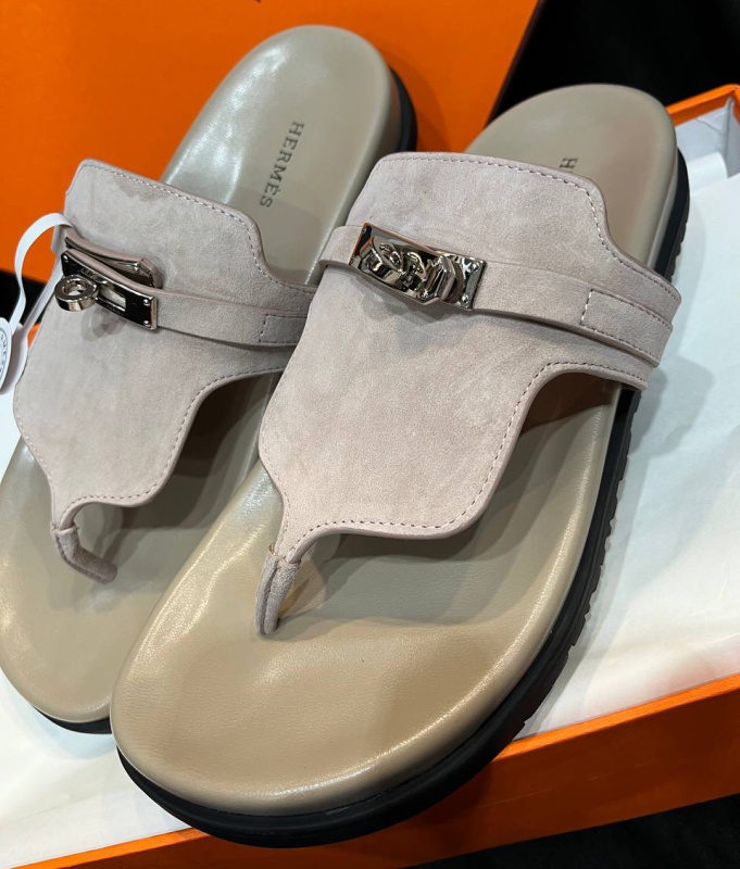 ШЛЕПКИ HERMES фото