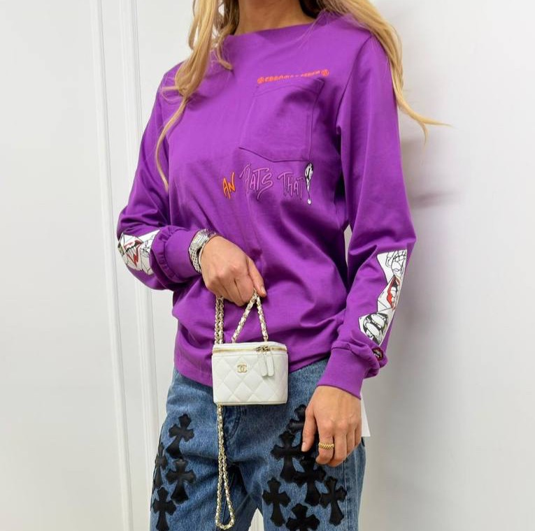 ЛОНГСЛИВ CHROME HEARTS фото