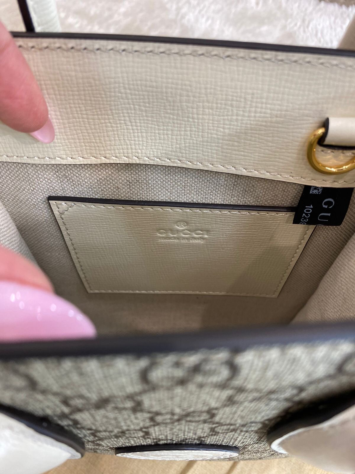 СУМКА GUCCI JUMBO GG MINI детальное фото