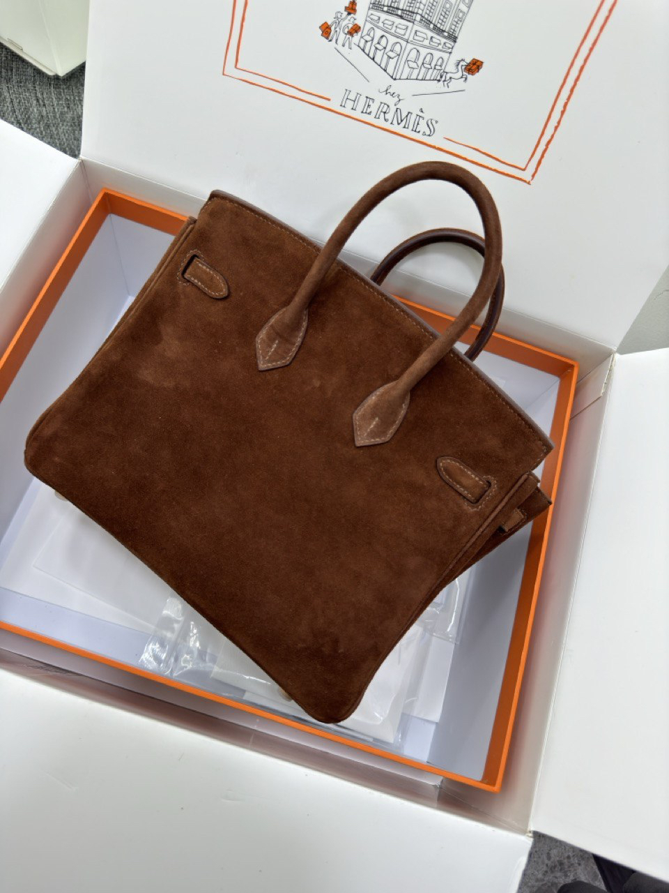 СУМКА HERMES BIRKIN 25 детальное фото