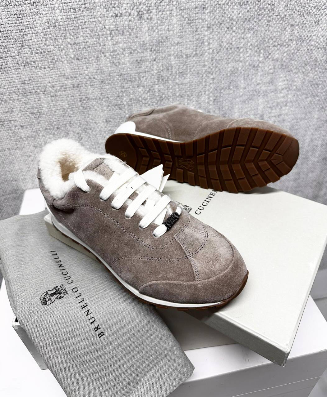 КРОССОВКИ BRUNELLO CUCINELLI детальное фото