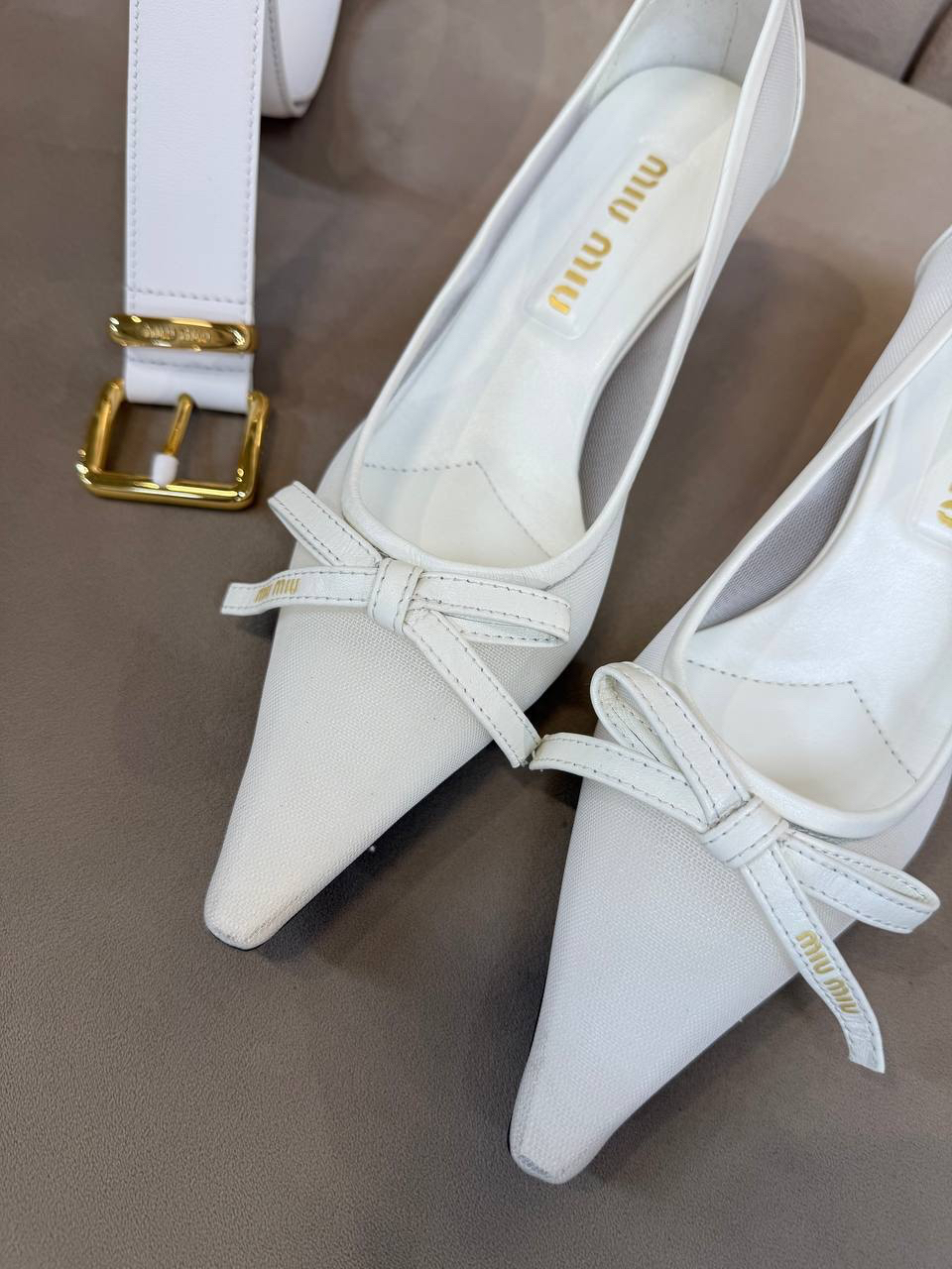 ТУФЛИ MIU MIU детальное фото