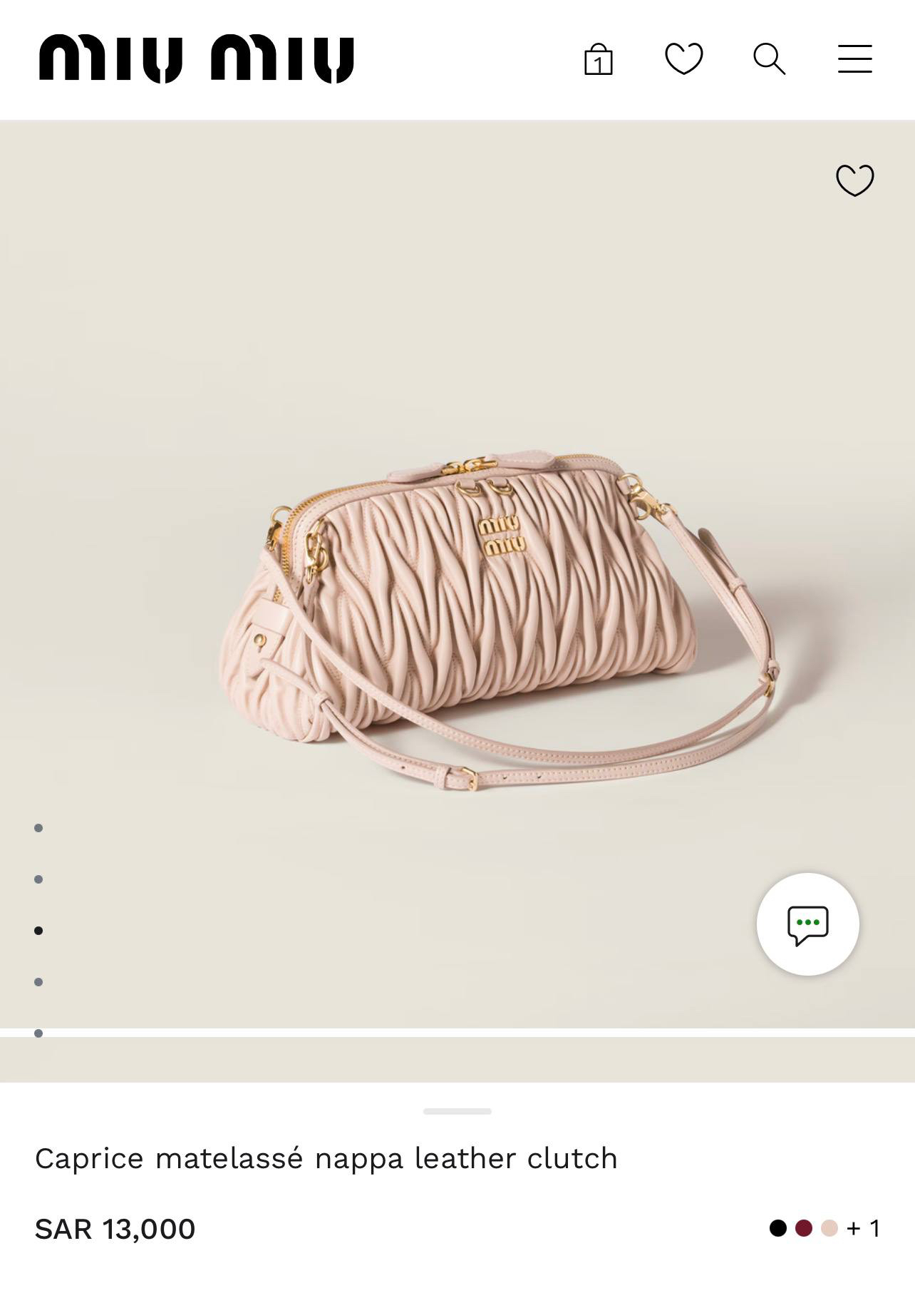 СУМКА MIU MIU детальное фото