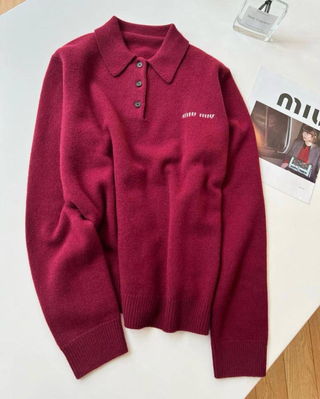 СВИТЕР ПОЛО MIU MIU фото
