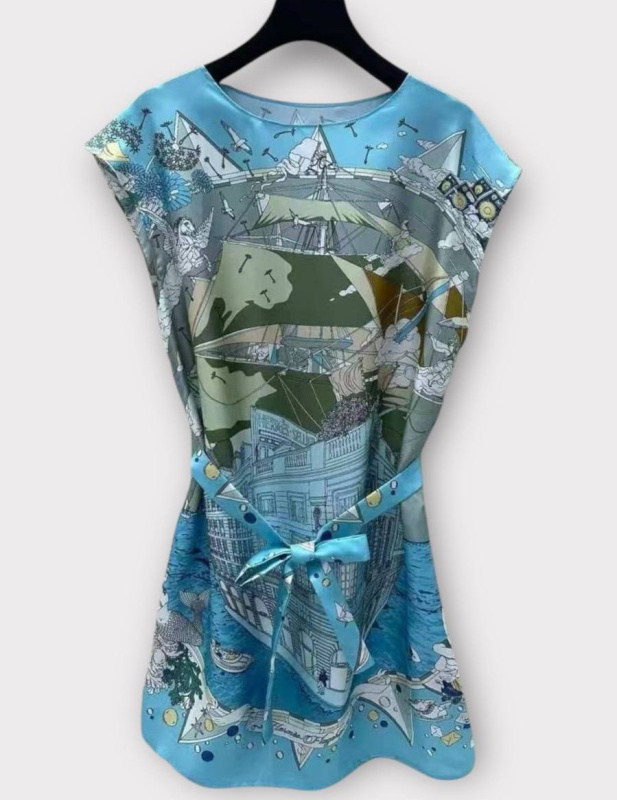 ПЛАТЬЕ ТУНИКА HERMES фото