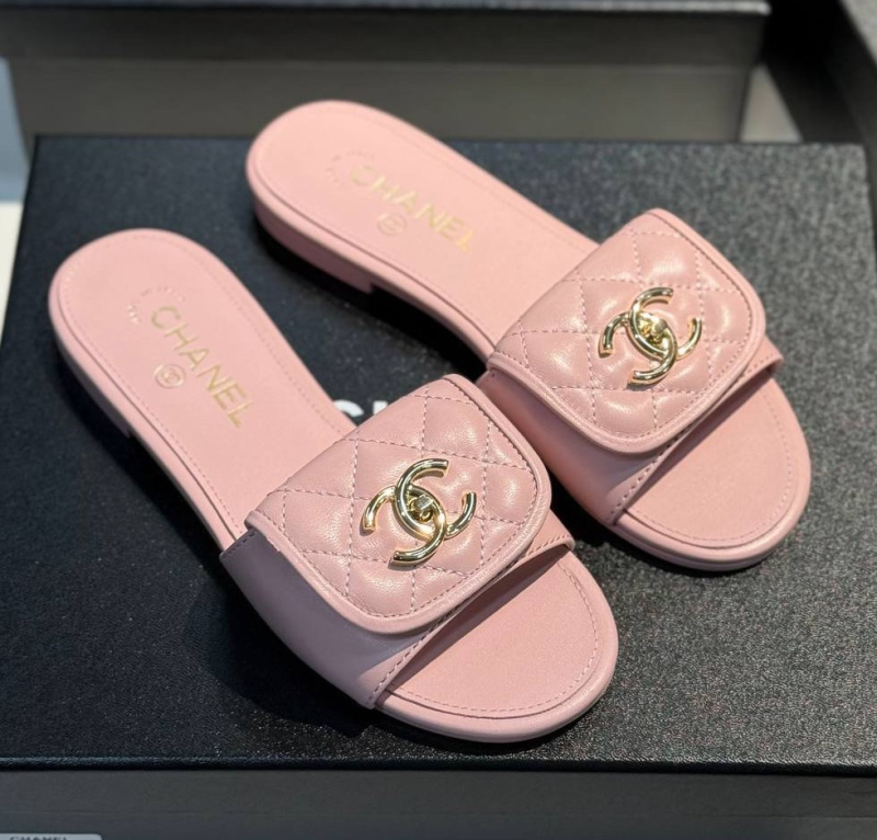 ШЛЕПКИ CHANEL фото