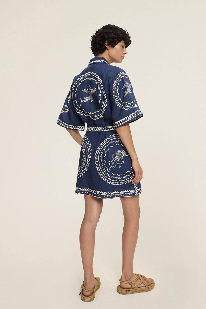 ПЛАТЬЕ ALEMAIS детальное фото