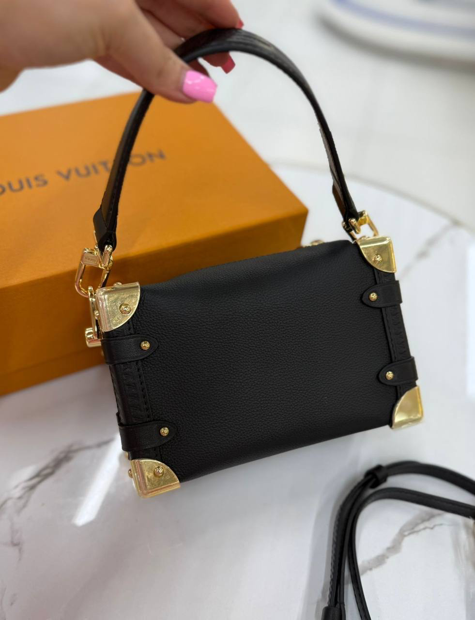 СУМКА LOUIS VUITTON SIDE TRUNK PM детальное фото