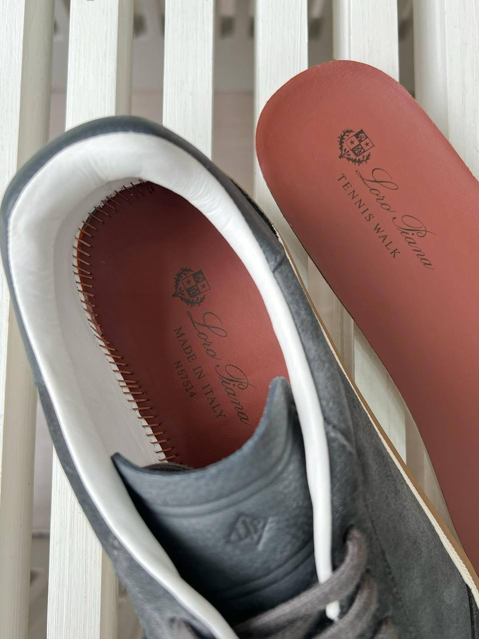 МУЖСКИЕ КЕДЫ LORO PIANA детальное фото