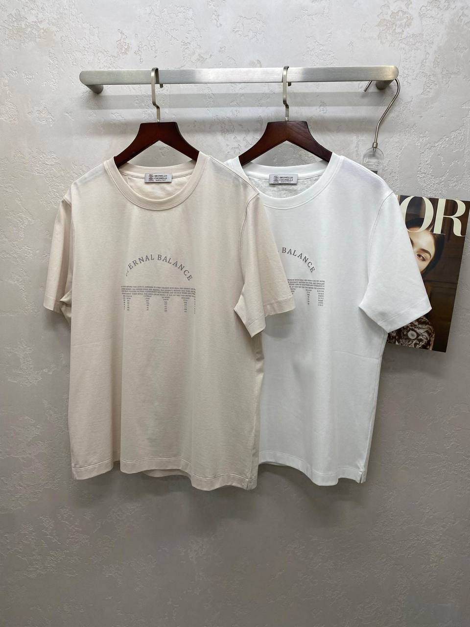 ФУТБОЛКА BRUNELLO CUCINELLI детальное фото