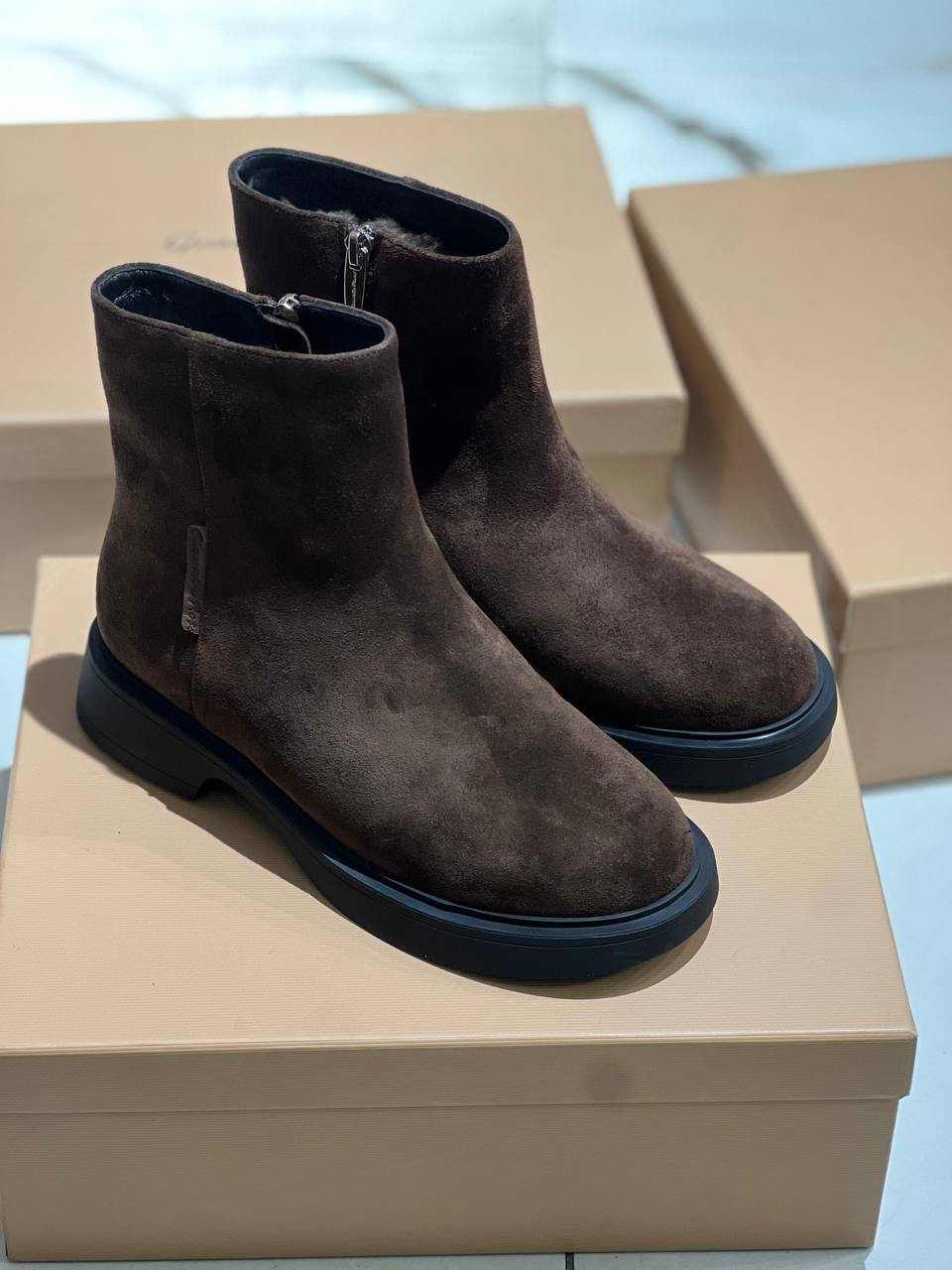 БОТИНКИ GIANVITO ROSSI детальное фото